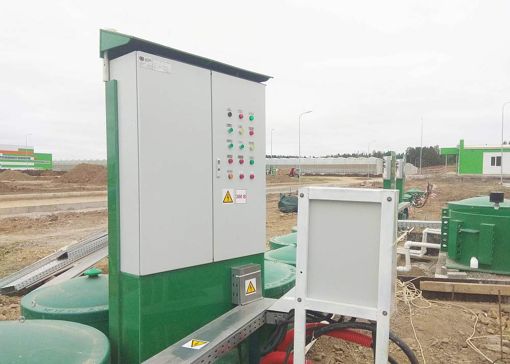 КНС для хозяйственно-бытовых стоков, Пермский край, "Тепличные технологии" 