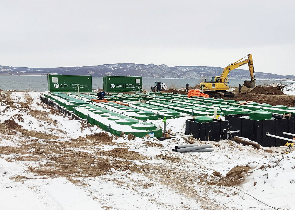 Хозяйственно-бытовой сток - 400 м3 в сутки, Красноярский край, с. Новоселово