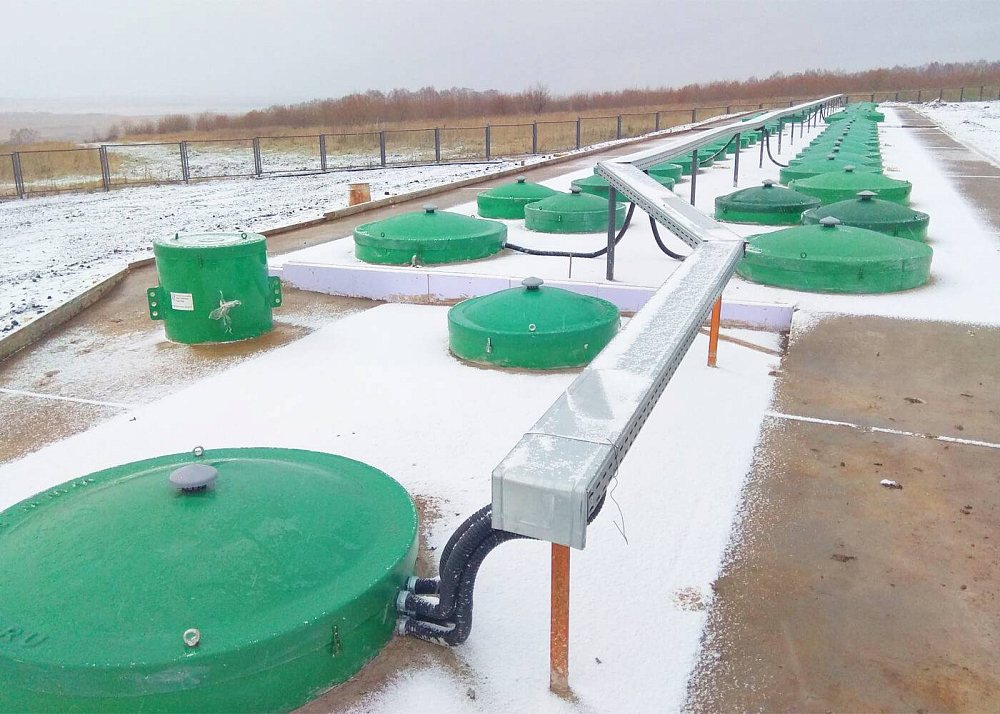 Хозяйственно-бытовой сток - 400 м3 в сутки, поселок Балахта, Красноярский край