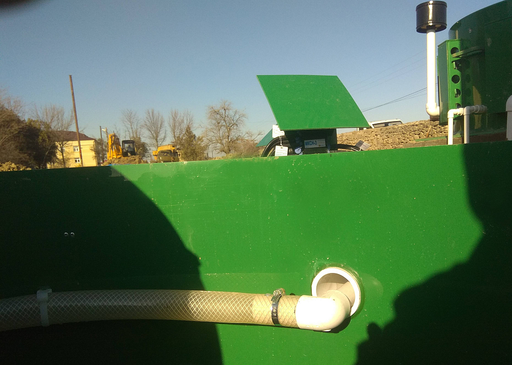 Хозяйственно-бытовой сток - 20 м3 в сутки, инфекционная больница, р. Дагестан, г. Избербаш